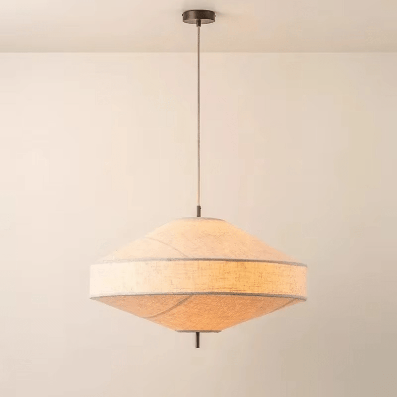 Suspension en lin SOLENE - product_type_Floor lamp arc