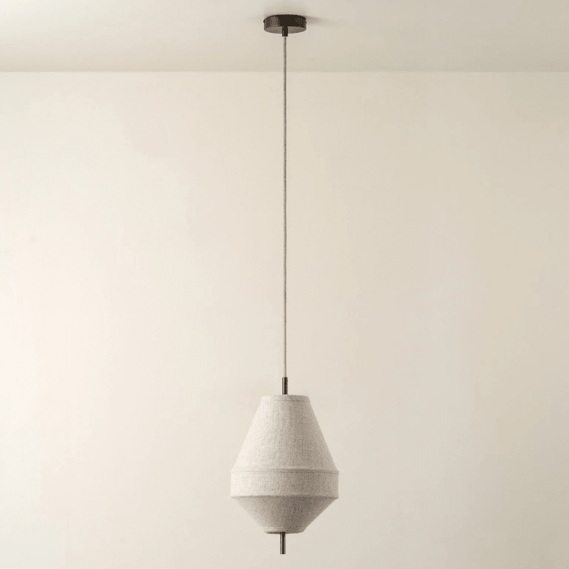 Suspension en lin SOLENE - product_type_Floor lamp arc