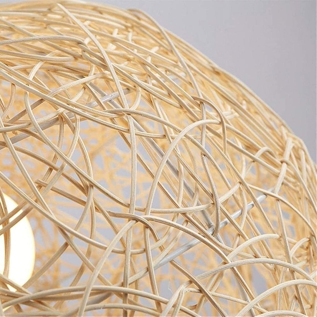 Suspension en osier BOLO - product_type_Floor lamp arc