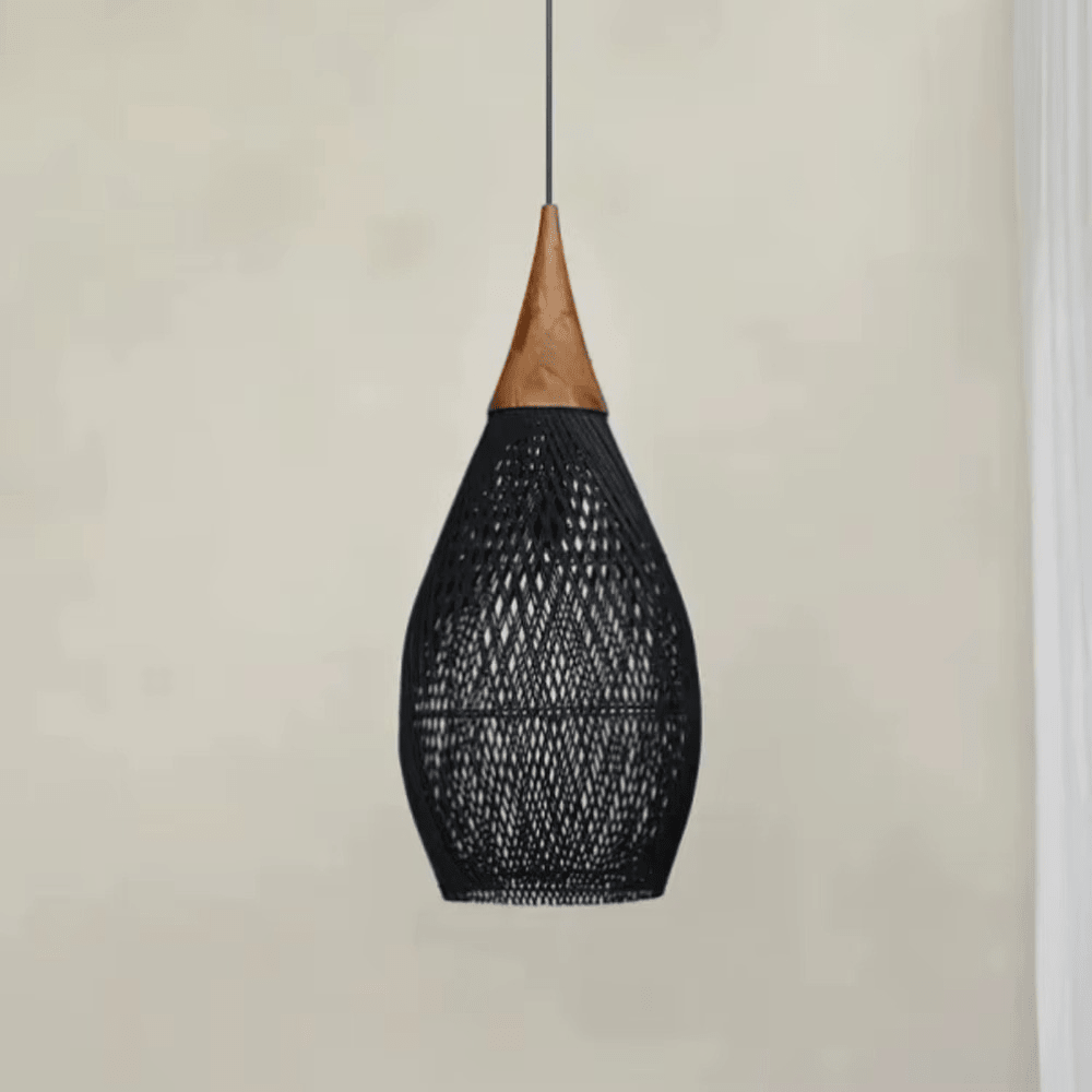 Suspension en rotin bohème CANECA - product_type_Atelier Luisiano