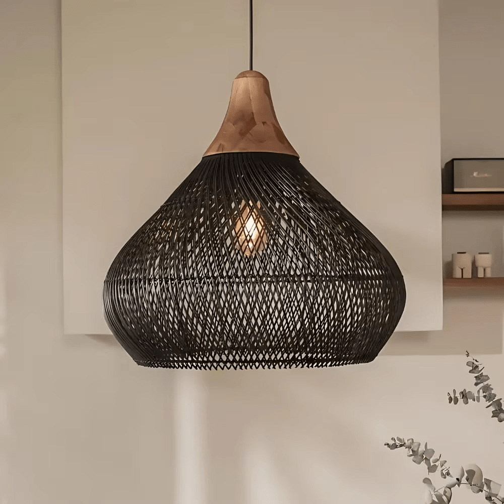 Suspension en rotin bohème CANECA - product_type_Atelier Luisiano