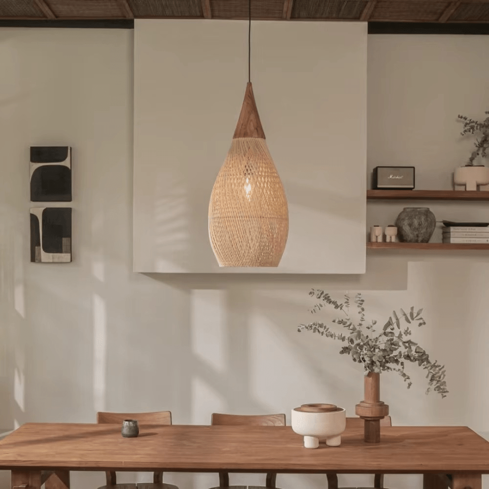 Suspension en rotin bohème CANECA - product_type_Atelier Luisiano