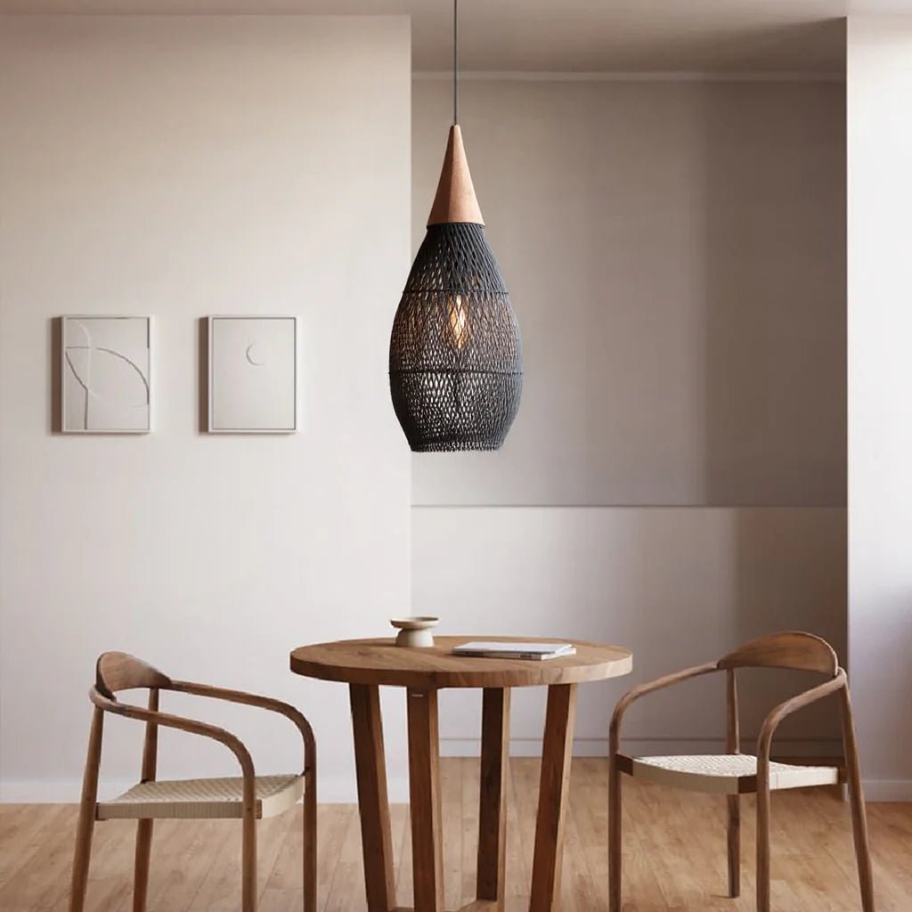 Suspension en rotin bohème CANECA - product_type_Atelier Luisiano