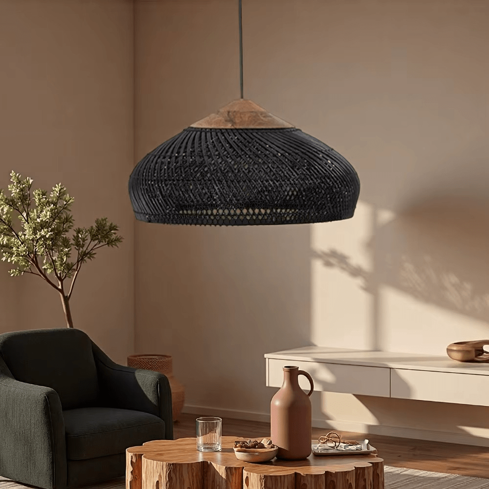 Suspension en rotin bohème CANECA - product_type_Atelier Luisiano