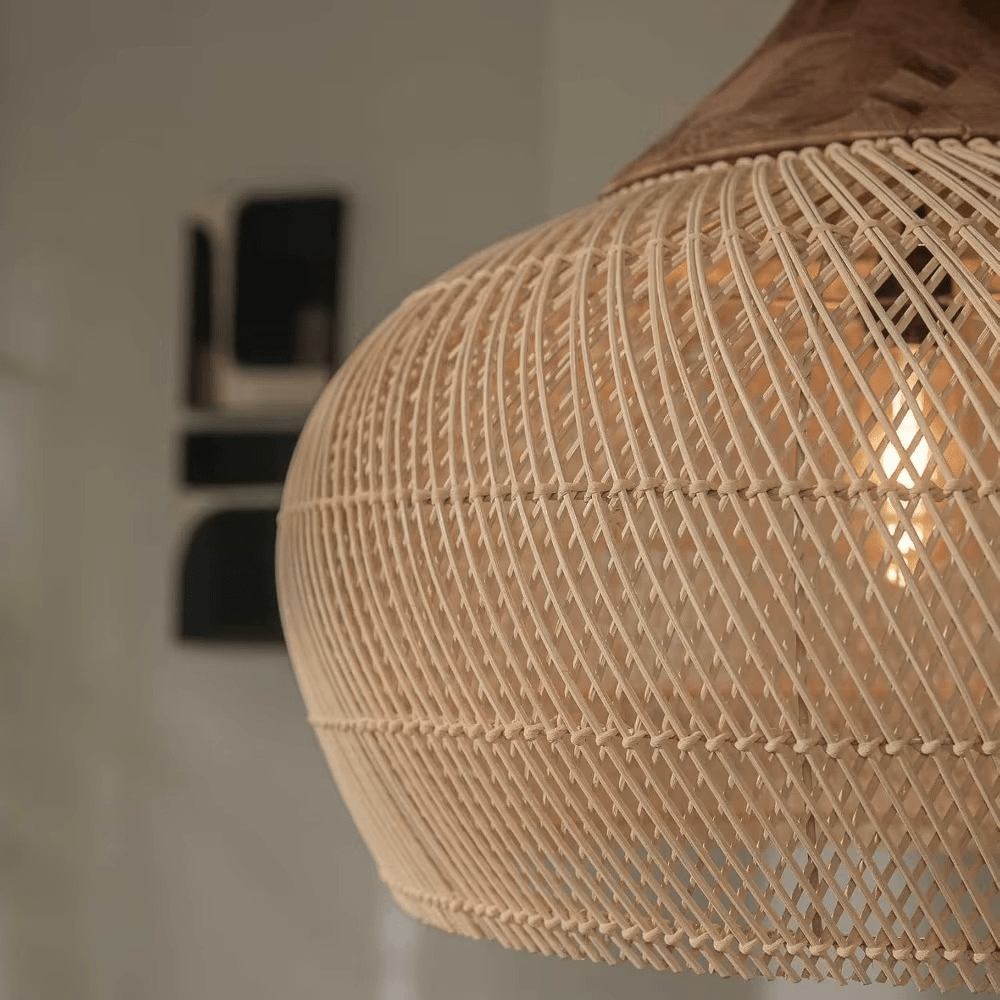 Suspension en rotin bohème CANECA - product_type_Atelier Luisiano