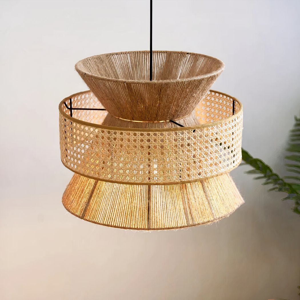 Suspension en rotin DIABOLO - product_type_Floor lamp arc