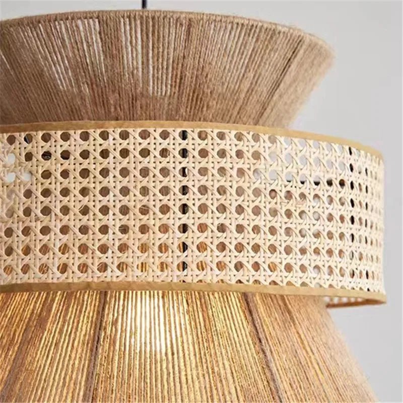 Suspension en rotin DIABOLO - product_type_Floor lamp arc