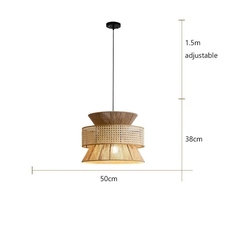 Suspension en rotin DIABOLO - product_type_Floor lamp arc