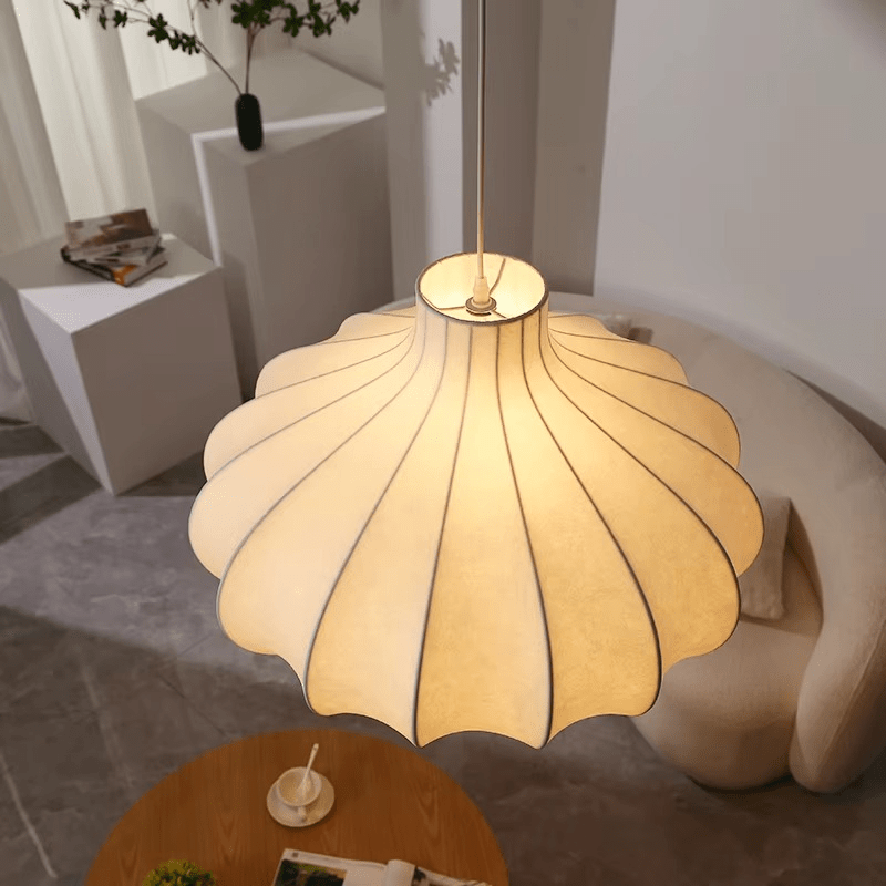 Suspension en soie TENIA - product_type_Floor lamp arc