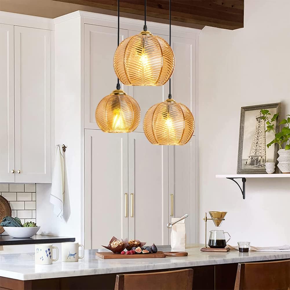 Suspension en verre 3 lampes BELOTA - product_type_Atelier Luisiano