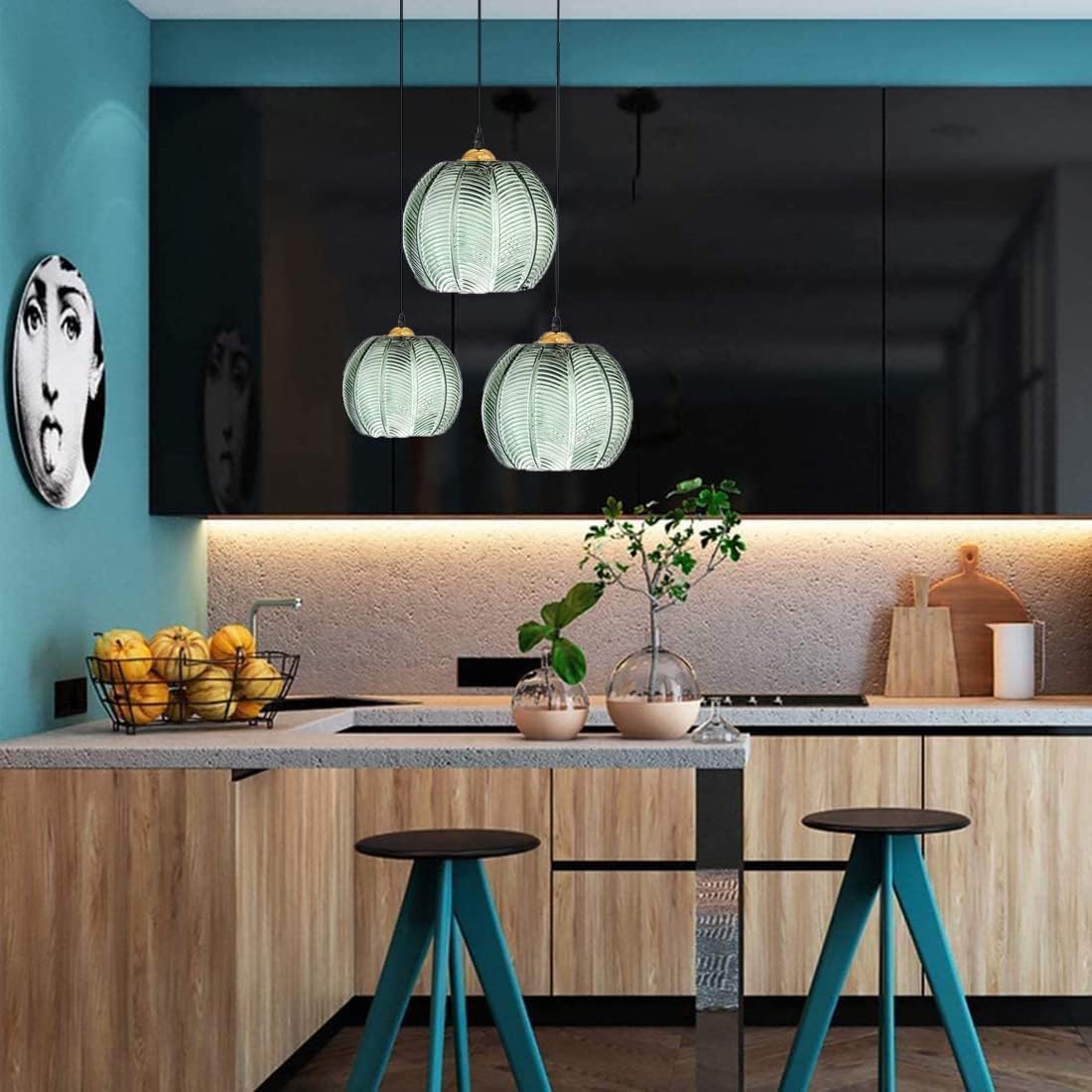 Suspension en verre 3 lampes BELOTA - product_type_Atelier Luisiano