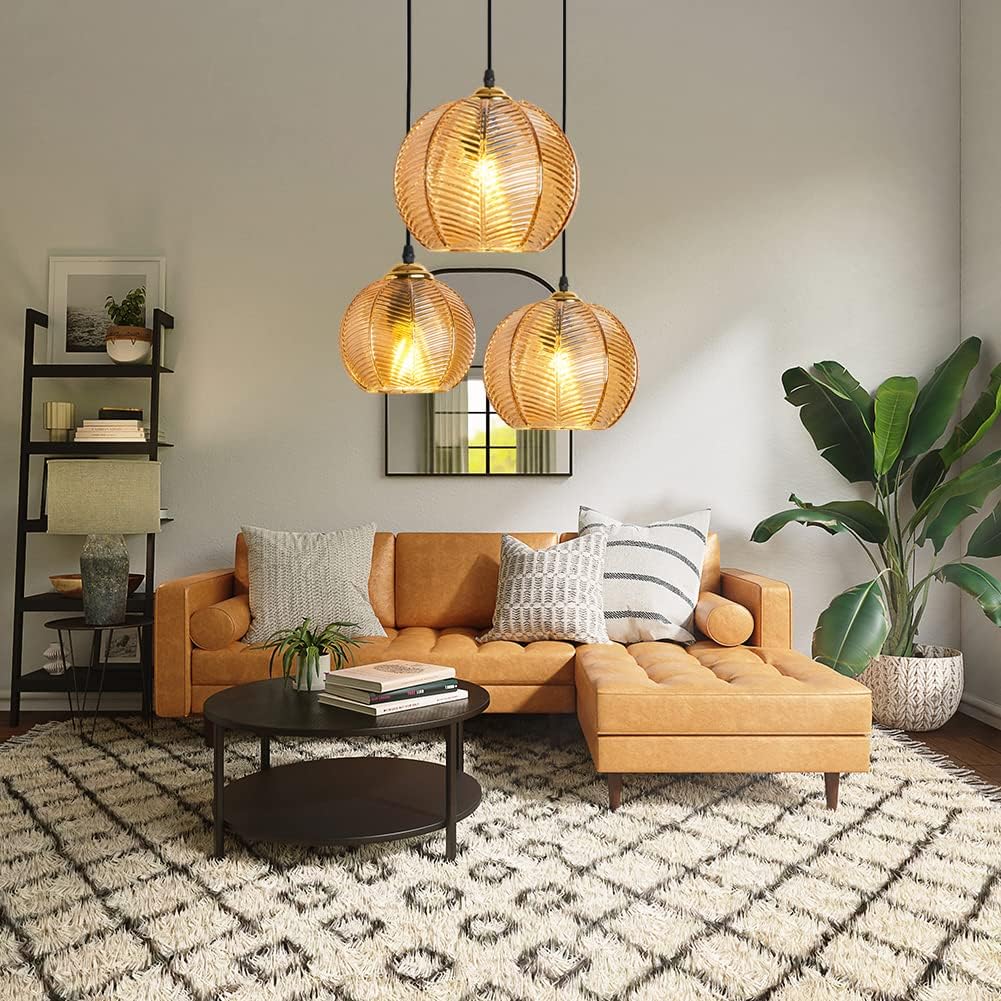 Suspension en verre 3 lampes BELOTA - product_type_Atelier Luisiano