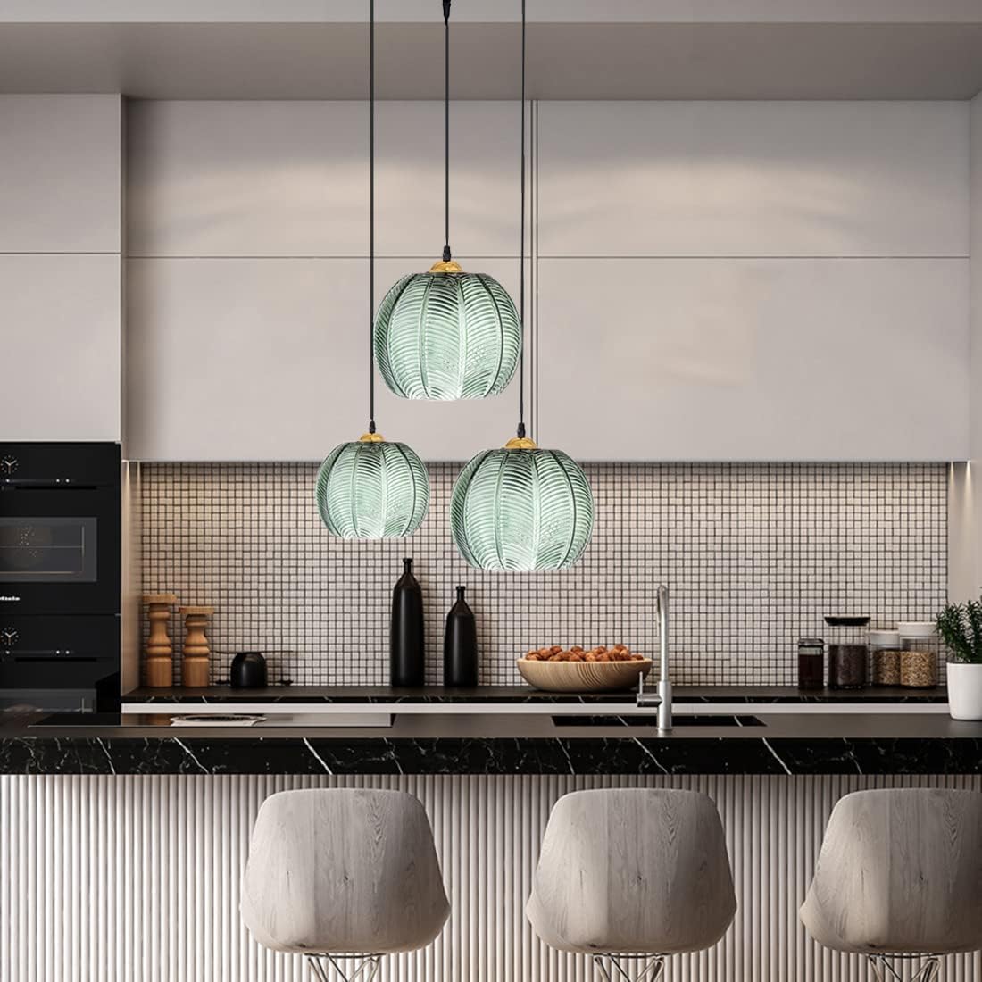 Suspension en verre 3 lampes BELOTA - product_type_Atelier Luisiano