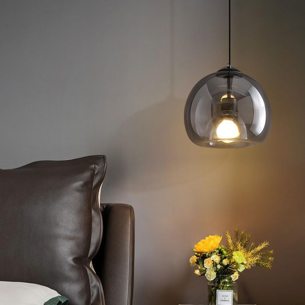 Suspension en verre fumé OPIA - product_type_Floor lamp arc