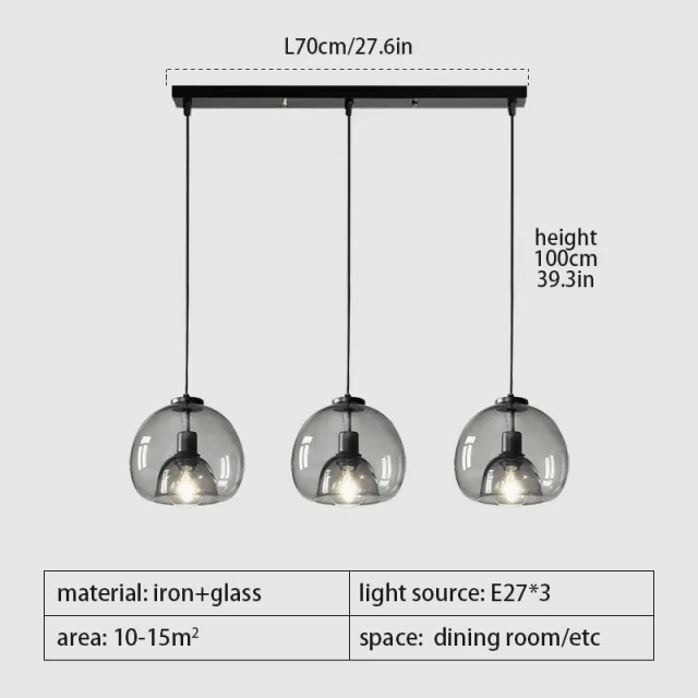 Suspension en verre fumé OPIA - product_type_Floor lamp arc
