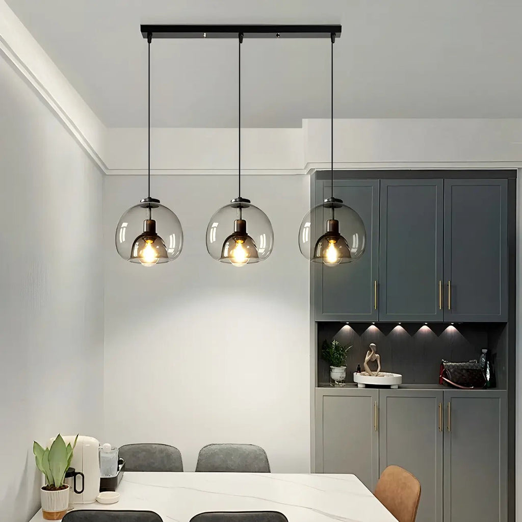 Suspension en verre fumé OPIA - product_type_Floor lamp arc