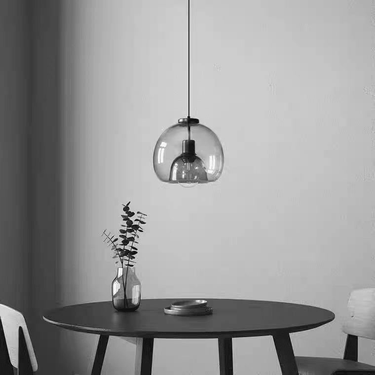 Suspension en verre fumé OPIA - product_type_Floor lamp arc