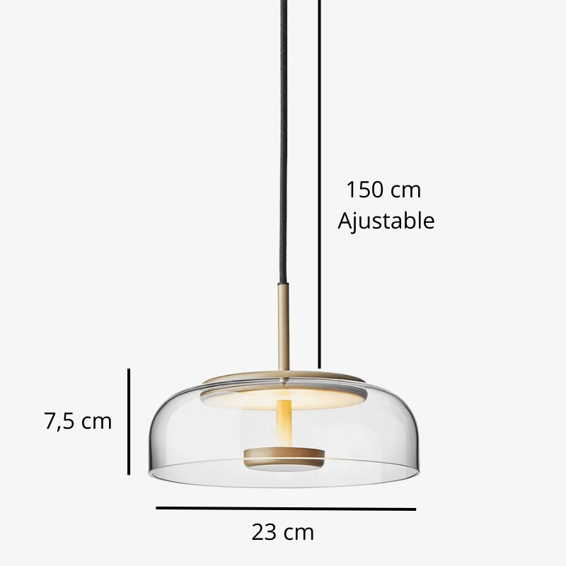 Suspension en verre LED DILAN - product_type_Floor lamp arc