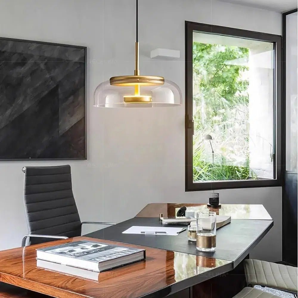 Suspension en verre LED DILAN - product_type_Floor lamp arc