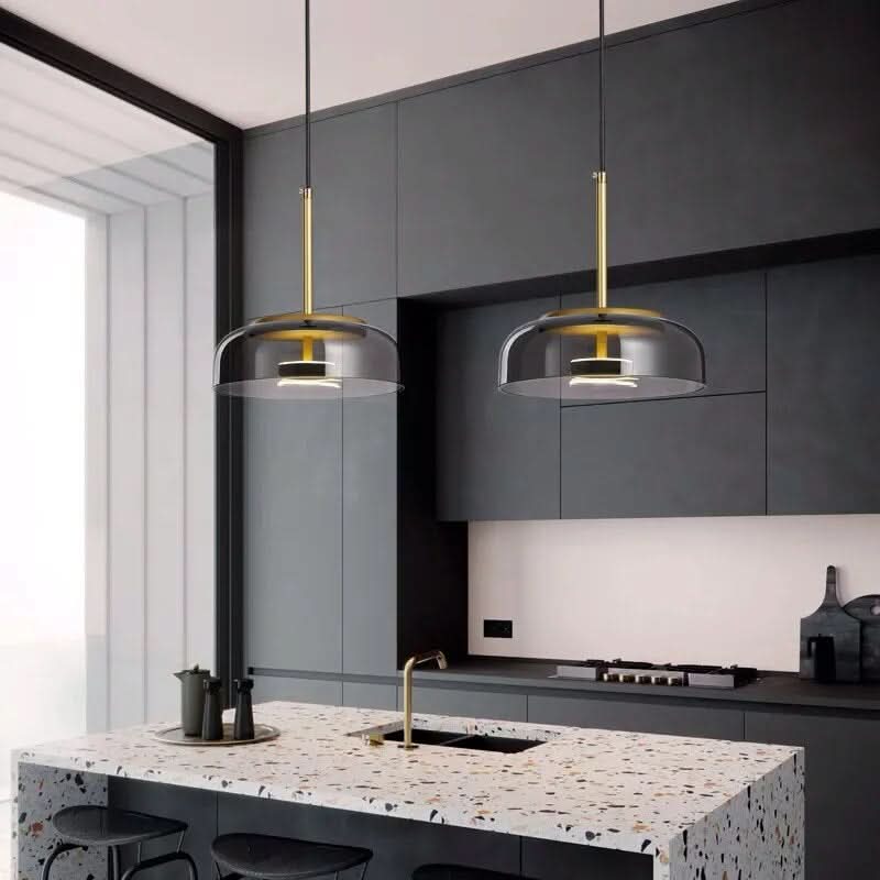 Suspension en verre LED DILAN - product_type_Floor lamp arc