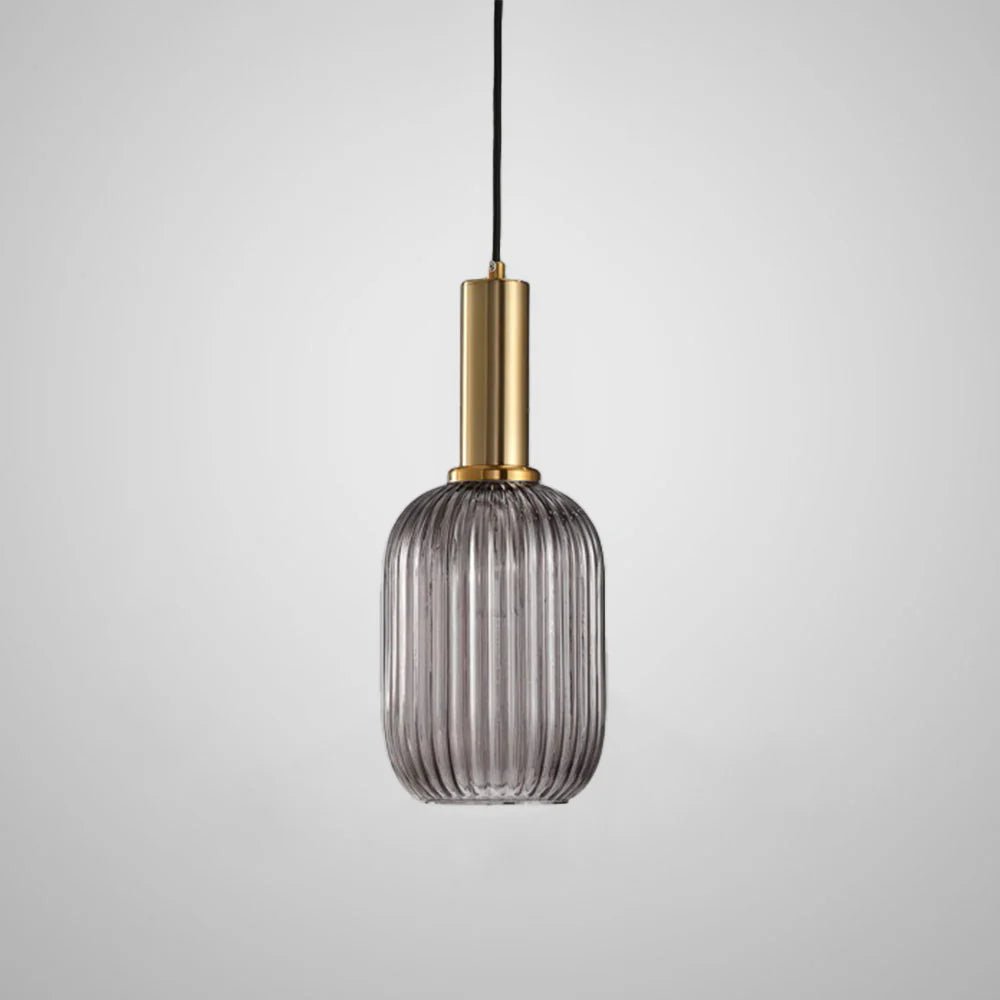 Suspension en verre nervurée YARVA - product_type_Floor lamp arc