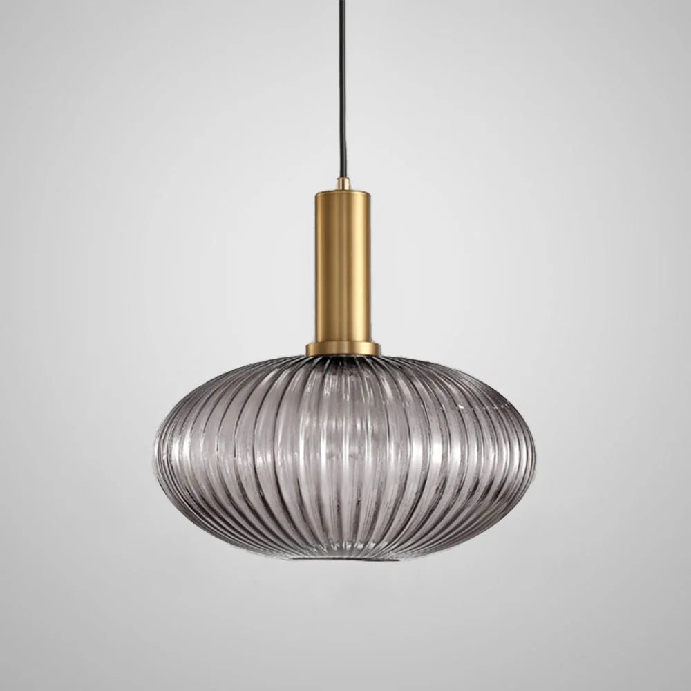 Suspension en verre nervurée YARVA - product_type_Floor lamp arc
