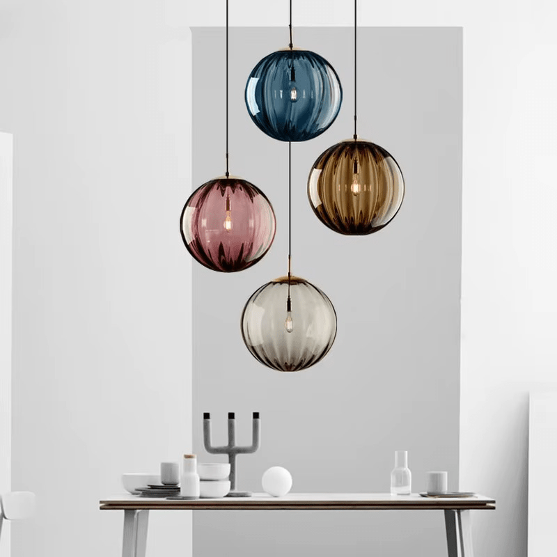 Suspension en verre soufflé GORA - product_type_Floor lamp arc