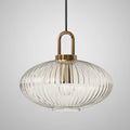 Suspension en verre strié vintage NARA - product_type_Atelier Luisiano