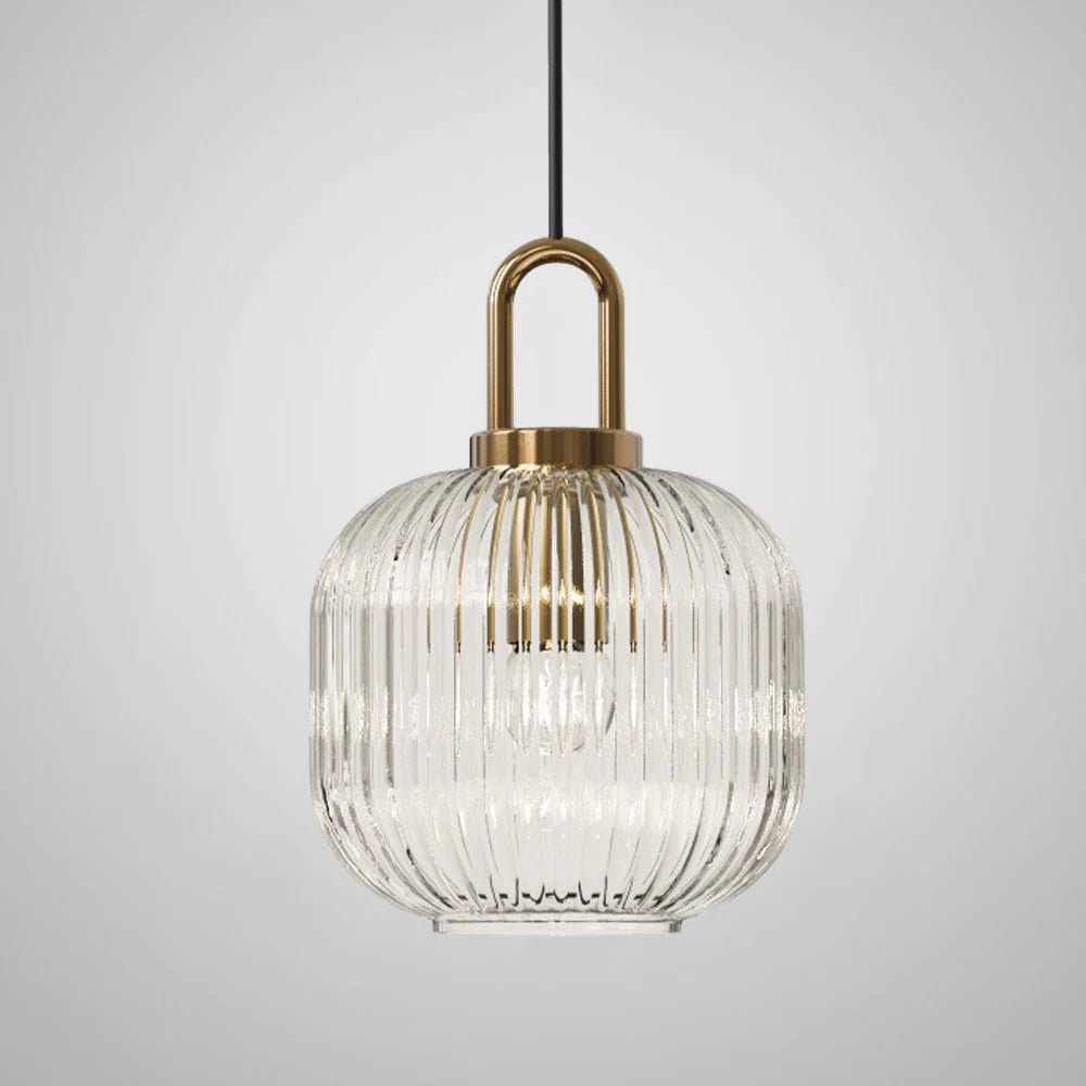 Suspension en verre strié vintage NARA - product_type_Atelier Luisiano