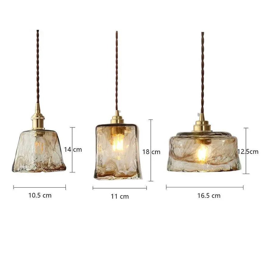 Suspension en verre vintage VALENKA - product_type_Atelier Luisiano