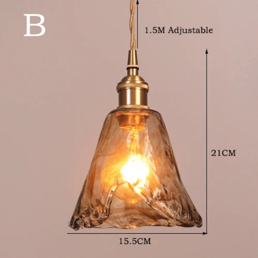 Suspension en verre vintage VALENKA - product_type_Atelier Luisiano