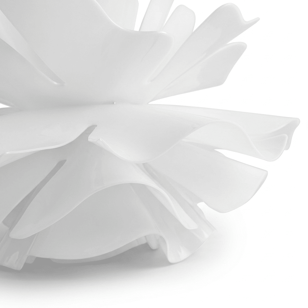 Suspension fleur en acrylique FLORA, vue 11 — Atelier Luisiano