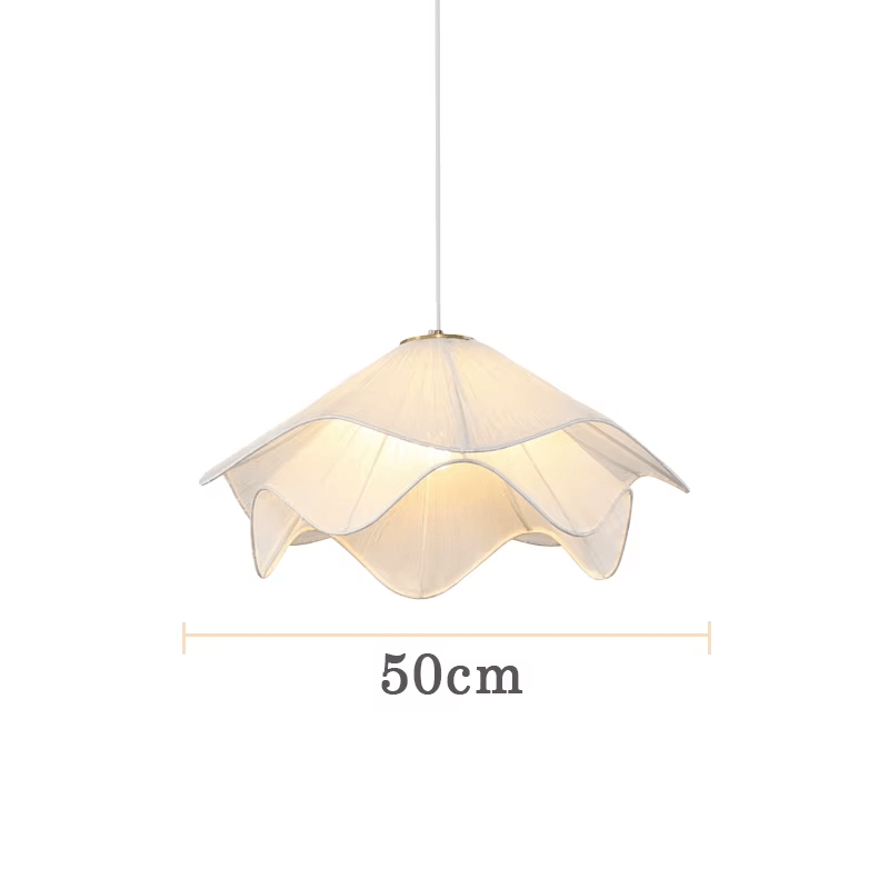Suspension fleur en tissu plissé FLORENZA - product_type_Atelier Luisiano