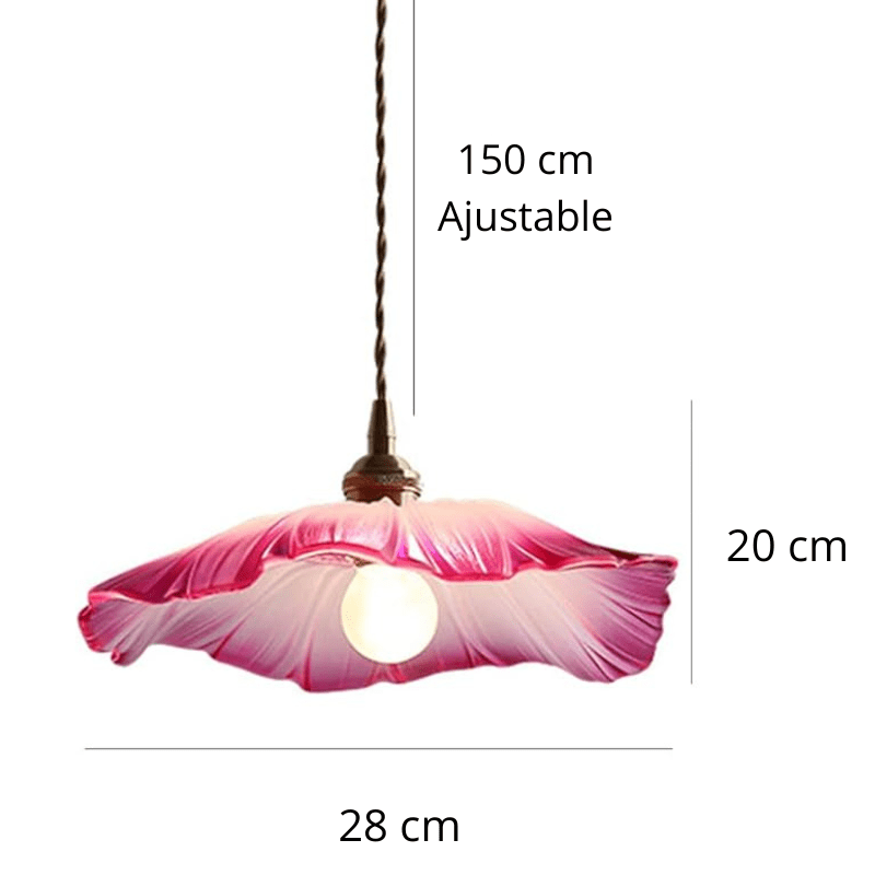 Suspension fleur en verre vintage ORKIDA - product_type_Atelier Luisiano