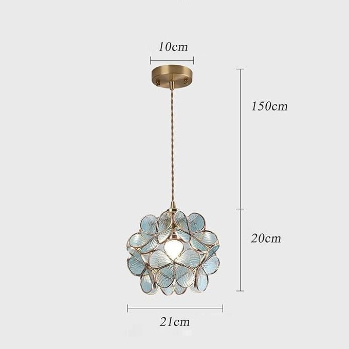Suspension fleur en verre vintage TULI - product_type_Atelier Luisiano