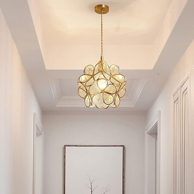 Suspension fleur en verre vintage TULI - product_type_Atelier Luisiano
