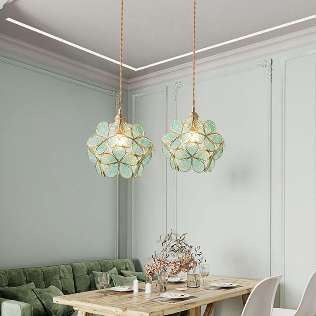 Suspension fleur en verre vintage TULI - product_type_Atelier Luisiano