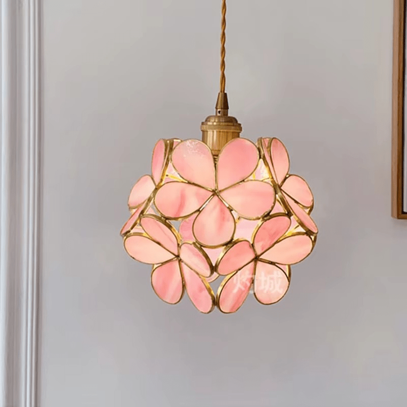 Suspension fleur en verre vintage TULI - product_type_Atelier Luisiano