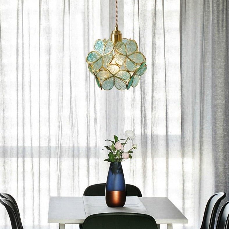 Suspension fleur en verre vintage TULI - product_type_Atelier Luisiano