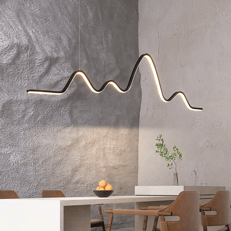 Suspension îlot cuisine LED | ALENCA - product_type_Floor lamp arc