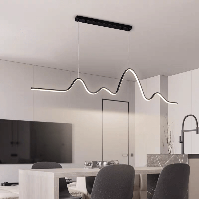 Suspension îlot cuisine LED | ALENCA - product_type_Floor lamp arc