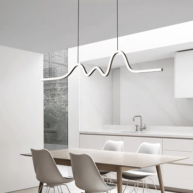 Suspension îlot cuisine LED | ALENCA - product_type_Floor lamp arc