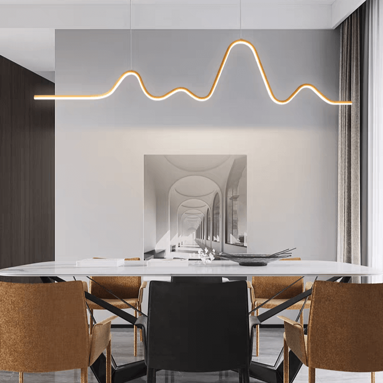 Suspension îlot cuisine LED | ALENCA - product_type_Floor lamp arc