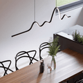 Suspension îlot cuisine LED | ALENCA - product_type_Floor lamp arc