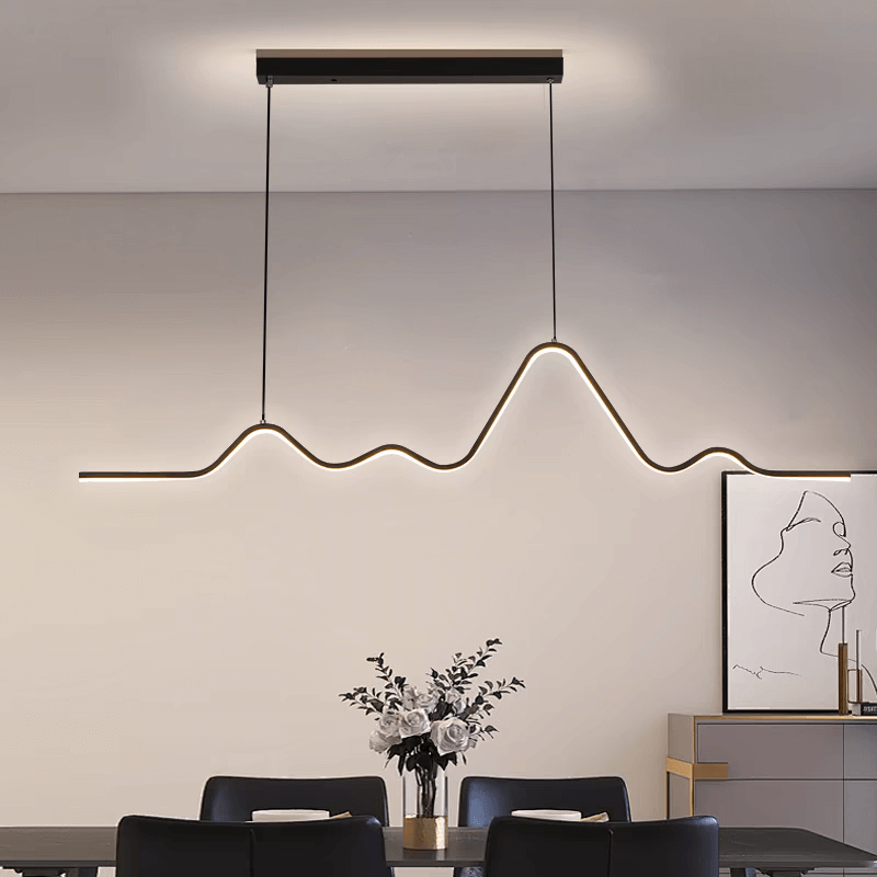 Suspension îlot cuisine LED | ALENCA - product_type_Floor lamp arc