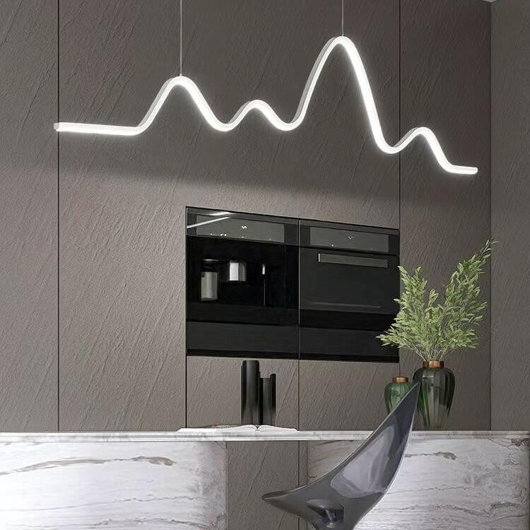 Suspension îlot cuisine LED | ALENCA - product_type_Floor lamp arc