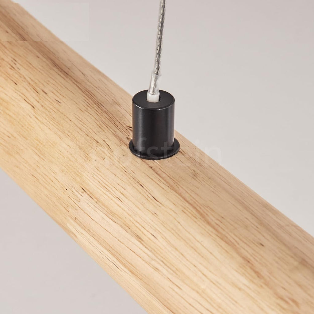 Suspension îlot cuisine LED en bois minimaliste LINEA - product_type_Atelier Luisiano