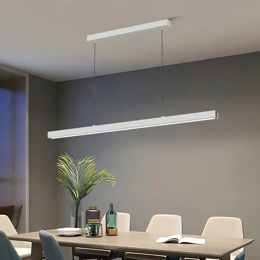 Suspension îlot cuisine LED en Métal et Bois | ELINE - product_type_Floor lamp arc