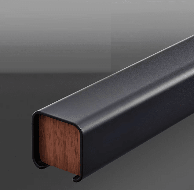Suspension îlot cuisine LED en Métal et Bois | ELINE - product_type_Floor lamp arc