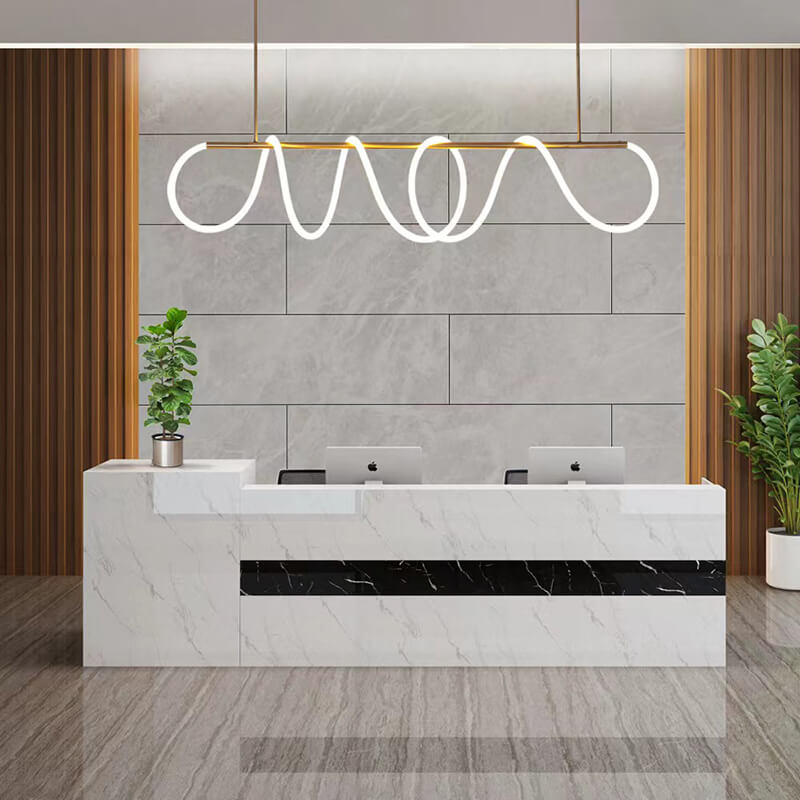 Suspension îlot cuisine LED en métal et silicone | FLEXITY - product_type_Floor lamp arc
